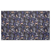 Winter Woodland Violet/Gold ID785 Stoff (Fat Quarter (45,7 x 55,9 cm))