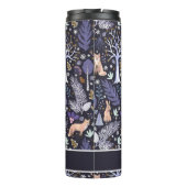 Winter Woodland Violet/Gold ID785 Thermosbecher (Rückseite)