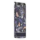 Winter Woodland Violet/Gold ID785 Thermosbecher (Nach rechts gedreht)