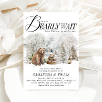 Winter Woodland wir können frühes Abwarten Baby Du