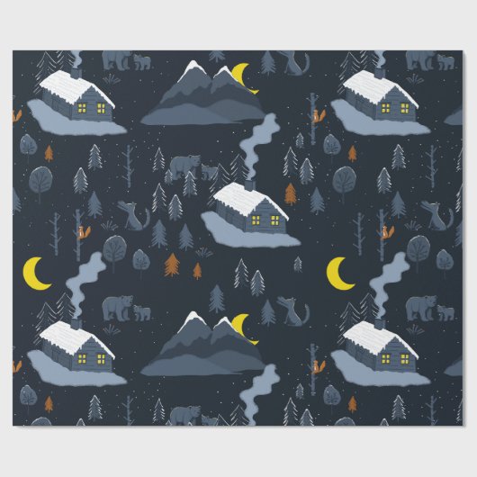 Winter Wrapper Geschenkpapier (Flach)