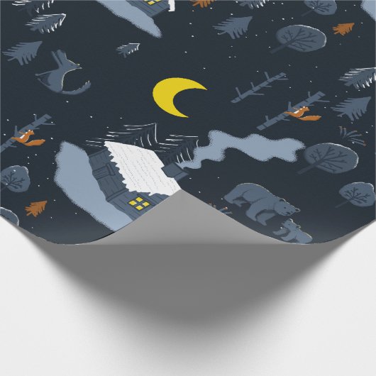 Winter Wrapper Geschenkpapier (Ecke)