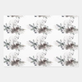 Winter Wrapping Paper Sheets Geschenkpapier Set (Vorderseite 3)