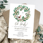 Winter Wreath Berry Christmas Baby Shower Einladung<br><div class="desc">Botanischer Winter Watercolor Wreath Berry Wald Vogel Weihnachtsgeschenk Babydusche. Verfügbar als digitaler Download druckbar. Ideal für die Wintersaison. Bauen wir etwas Unikales für Ihr Baby Dusche Party! Benutzerdefiniertes,  personalisiertes,  bearbeitbares Download,  Aquarell,  Winter,  Grün,  Rot,  Beeren,  Kranz,  Weihnachten,  Feiertag. Kahnsinnige Abbildung</div>