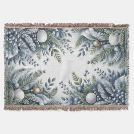 Winter Wreath Christmas Decke