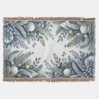 Winter Wreath Christmas Decke