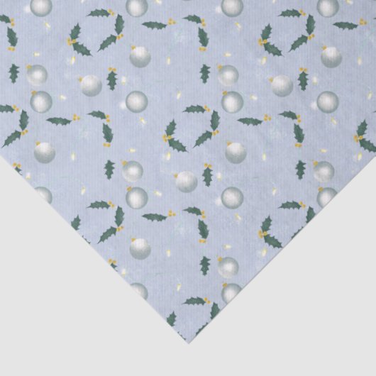 Winter Wreath Gift Wrap Seidenpapier (Detail)