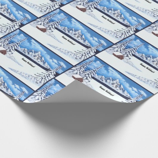 Winter Wunder Geschenkpapier (Ecke)