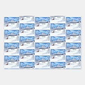 Winter Wunder Geschenkpapier Set (Vorderseite 2)