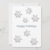 Winter Wunderland Corporate Holiday Party Einladung (Rückseite)