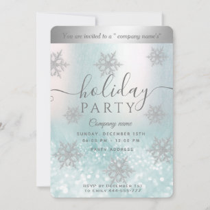 Winter Wunderland Corporate Holiday Party Einladung