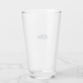 Winter-Wunderland-Dorf Glas (Rückseite)