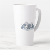 Winter-Wunderland-Dorf Milchtasse (Rechte Ecke)