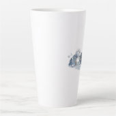 Winter-Wunderland-Dorf Milchtasse (Vorderseite)