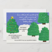 Winter-Wunderland-Einladung Einladung (Vorderseite)