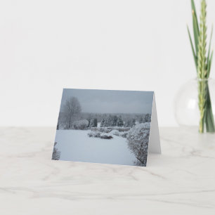 WINTER WUNDERLAND FEIERTAGSKARTE