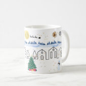 Winter Wunderland Kaffee Tasse (VorderseiteRechts)