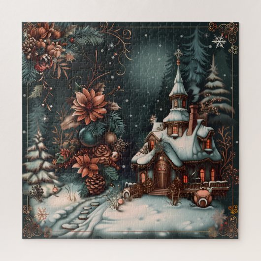 Winter-Wunderland-Puzzle Puzzle (Vertikal)