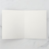 Winter-Wunsch-Schneenacht-Grußkarte Karte (Innenseite)