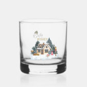 Winter-Wünsche Whiskyglas (Vorderseite)