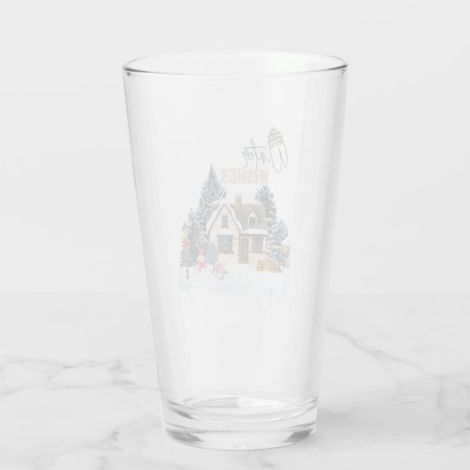 Winter wünscht glas (Rückseite)