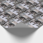 Winter wünscht Pferd 2024 Geschenkpapier (Ecke)