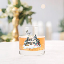 Winter wünscht whiskyglas