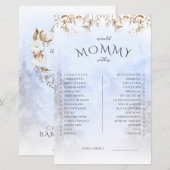Winter würde Mommy eher Baby Shower Game (Vorne/Hinten)
