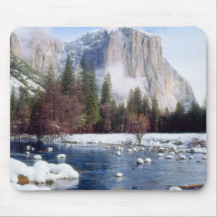 Winter Yosemite National Park Mousepad