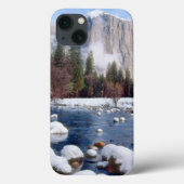 Winter Yosemite Nationalpark Case-Mate iPhone Hülle (Rückseite)