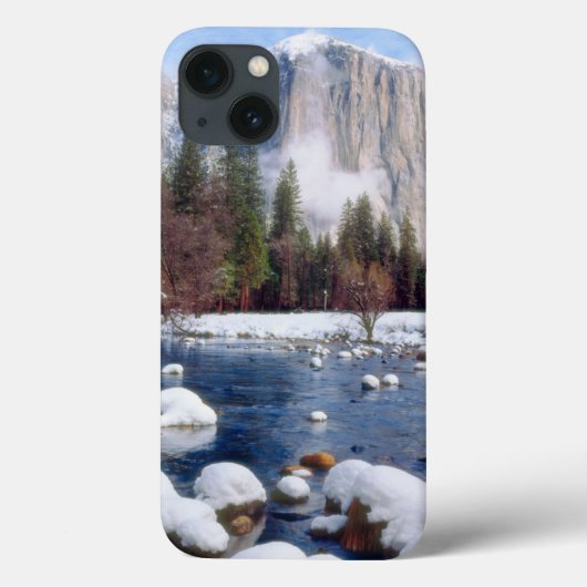 Winter Yosemite Nationalpark Case-Mate iPhone Hülle (Rückseite)