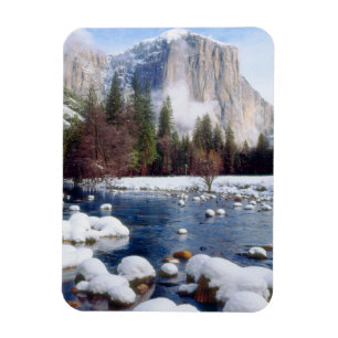 Winter Yosemite Nationalpark Magnet