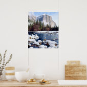 Winter Yosemite Nationalpark Poster (Küche)