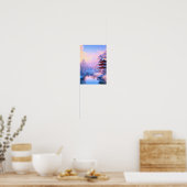 Winter Zen Poster (Küche)
