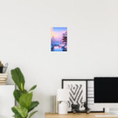 Winter Zen Poster (Heimbüro)