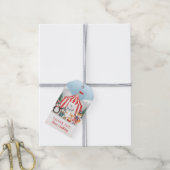 Winter-Zirkustiere Danke Geschenkanhänger (Mit Garn)