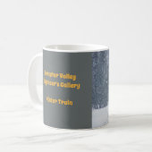 Winter-Zug-Tasse Kaffeetasse (Vorderseite Links)