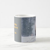 Winter-Zug-Tasse Kaffeetasse (Mittel)