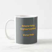 Winter-Zug-Tasse Kaffeetasse (Links)