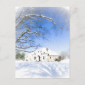 Winter Zuhause 2 Postkarte (Vorderseite)