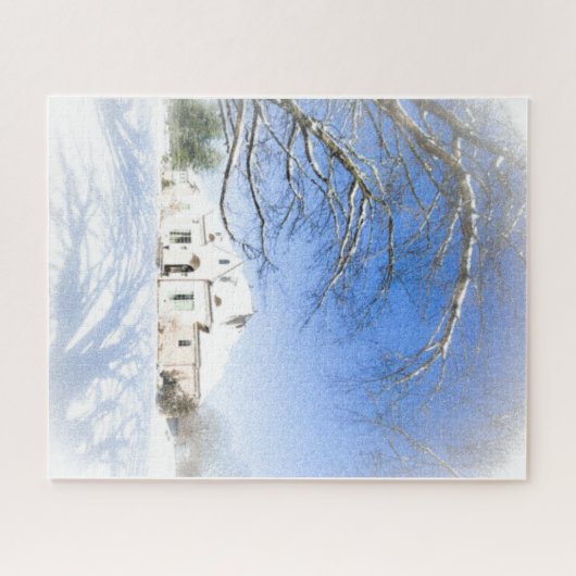 Winter Zuhause 2 Puzzle (Horizontal)