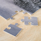 Winter Zuhause Holiday Weihnachten Retro Vintag Cu Puzzle (Seite)