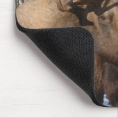 Winter-Zuhause Mousepad (Ecke)