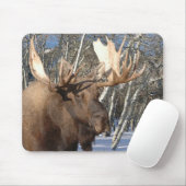 Winter-Zuhause Mousepad (Mit Mouse)