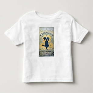 "Winter-Zyklus-laufende Bahn", internationale Kleinkind T-shirt