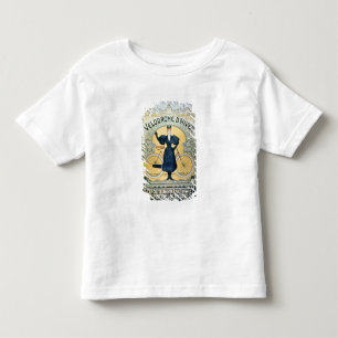 "Winter-Zyklus-laufende Bahn", internationale Kleinkind T-shirt