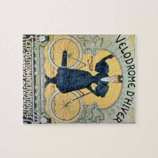 "Winter-Zyklus-laufende Bahn", internationale Puzzle (Horizontal)