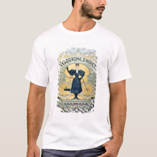 "Winter-Zyklus-laufende Bahn", internationale T-Shirt