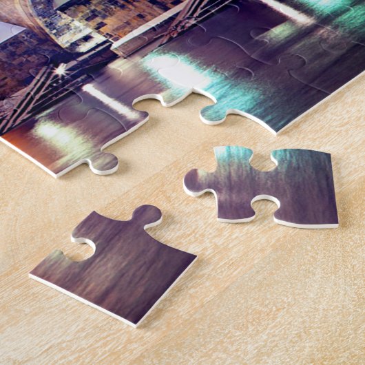 Winterabend in der Tschechischen Republik Prag Puzzle (Seite)