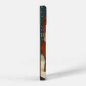 Winterabend Snowman Spaß iPhone Hülle (Rechte Seite)